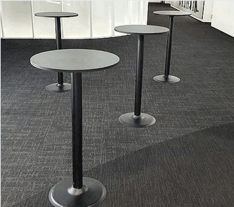 빠테이블원형_블랙(Φ600*H1100)
