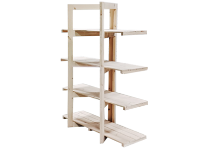 원목진열대(V형)