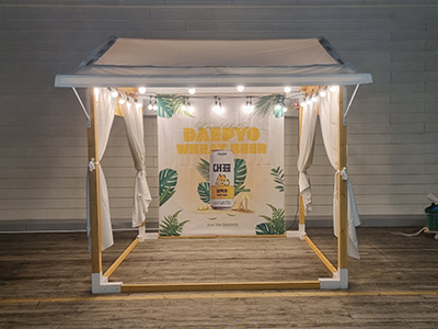 감성나무하우스B형_방수_삼각지붕(렌탈)_대형_높이2800]