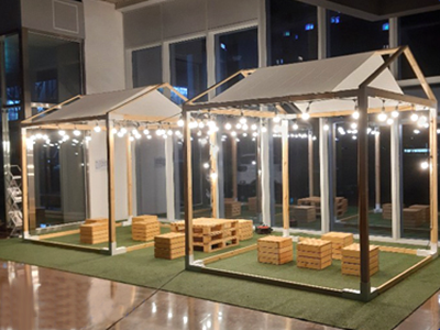 감성나무하우스B형_삼각지붕[특대형_너비3000,높이3000]