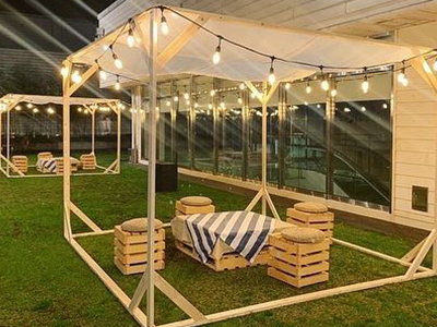 [夜景 Set] 감성나무하우스A형_큐브[특대형]