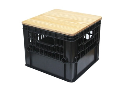 우유박스의자_블랙