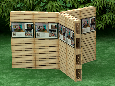 파레트포토존_Y,W형_중형(H2000)