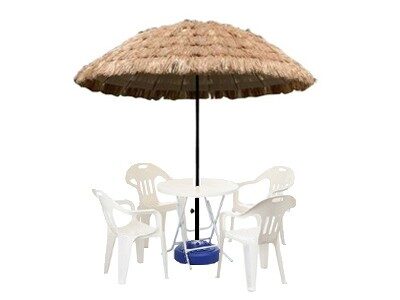 파라솔테이블세트_밀짚