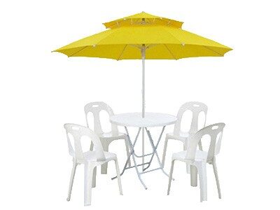 파라솔테이블세트_옐로우