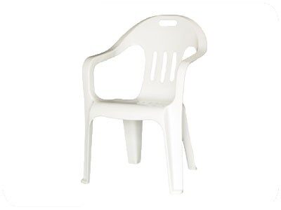 플라스틱의자_화이트