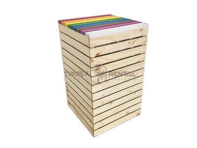 원목진열대_큐브형(무지개색)_H1000